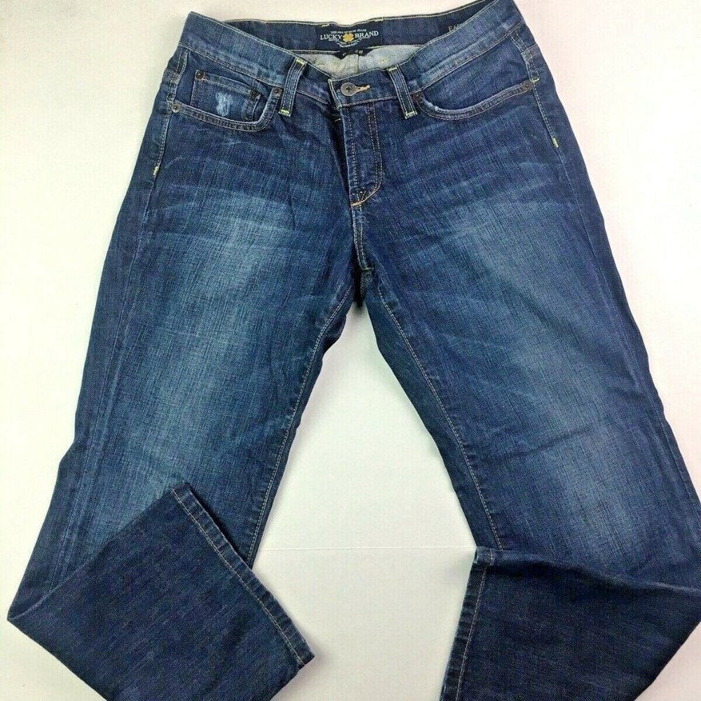 Size 6 28 Lucky Capri Cropped Jeans Easy Rider